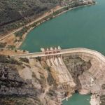 The Medioano dam