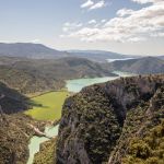 View over 2nd lake and lower Pyrenees