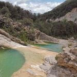 Swimming spot in the Spanish Pyrenees