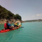 Canoeing in the Spanish Pyrenees