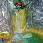 Canyoning in the Spanish Pyrenees