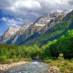 Pineta valley Mountain range