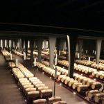 The wine cellar of a Spanish bodega (winery)