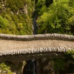 Bridge in Añisclo, 100 meters below the river.