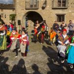 Dancing in the Plaza Mayor in Ainsa