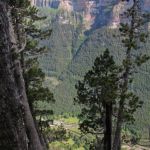 The Ordesa valley, 600 mtr below