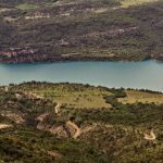 The El Grado lake